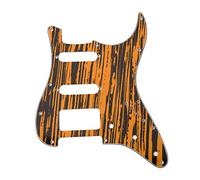 Alnicov Piastra antigraffio per chitarra Stratocaster SSH a 11 fori per sostituzione della chitarra stile moderno Stratocaster, colore legno