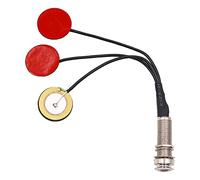 Alnicov Pickup autoadesivi Trasduttore piezoelettrico Microfono 3 in 1 Pickup piezoelettrico a Contatto con cicalino Compatibile per Chitarra Violino Ukulele