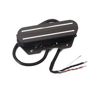 Alnicov Pickup Humbucker Dual Hot Rail Pickup per chitarra elettrica TL Strat Squier Tele, nero