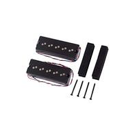 Alnicov Pickup per basso Set di pickup Humbucker a doppio strato con saponetta per parti di basso a 5 corde