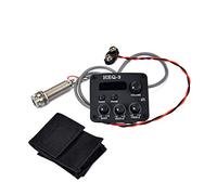 Alnicov Pickup per chitarra Modalità di sintonizzazione manuale automatica EQ Tuner Preamplificatore per chitarra Equalizzatore