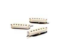 Alnicov Pickup single coil SSS Alnico 5 pickup al manico/medio/ponte per chitarra elettrica ST 3 pezzi/set bianco crema