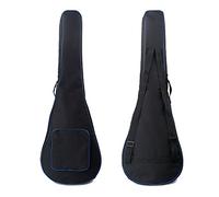 Alnicov - Portasigari per chitarra, impermeabile, con tracolla in nylon, per sigari, chitarra, colore: nero