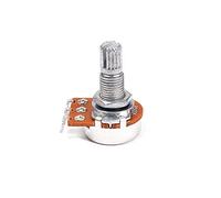 Alnicov Potenziometri per chitarra mini Pot B500K Controllo audio volume tono albero diviso lungo per basso elettrico