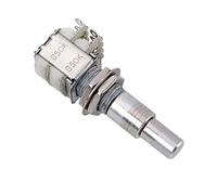 Alnicov Potenziometro concentrico impilato Mini Dual Pots per chitarra basso con fermo centrale B50K