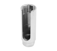Alnicov Presa per sensore di Ossigeno per Auto 1/2" Quare Drive, Testa Quadrata da 12 mm, esagono da 22 mm, connettore per Chiave, Strumenti per Chiavi di Riparazione Auto - Argento