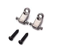 Alnicov - Set di 2 corde per chitarra elettrica, colore: Nero