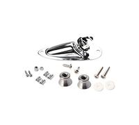Alnicov Set di Hardware per Chitarra Elettrica Albero delle Corde della Chitarra, Pulsante della Cinghia e Piastra Presa Jack Caricata con Viti di Montaggio