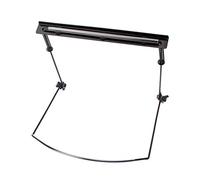 Alnicov Supporto per armonica Supporto per collo Supporto per armoniche a 24 fori Nero