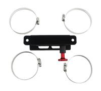 Alnicov Supporto per estintore Supporto Regolabile per estintore per Veicoli RZR e Wrangler UTV ATV