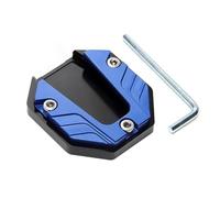 Alnicov Supporto Universale per Il Piede Accessori per cavalletto Laterale Tappetino per cavalletto Laterale per Moto Tappetino per Estensione del Piede Base della Piastra di parcheggio