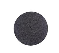 Alnicov Tappetino per giradischi in feltro antistatico spesso 2 mm Tappetino anti-vibrazione Tappetino audiophile per giradischi in vinile LP Grigio