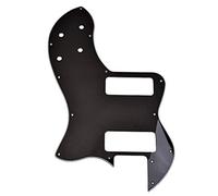 Alnicov Telecaster Thinline Pickguard P90 Modern Player Deluxe Tele Nero