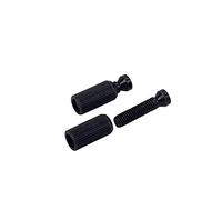 Alnicov Tremolo ancora, 2 pezzi 8 mm regolabili chitarra elettrica di ricambio Tremolo Bridge borchie & ancore (nero)