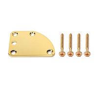 Alnicov Triangolo 5 Fori Chitarra Elettrica Neck Plate Chitarra Collo Forza Piastra di Collegamento per Chitarra Elettrica Sostituzione
