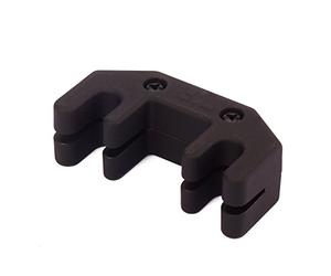 Alnicov Violino Viola Pratica in lega di zinco Violino muto Esercitazione professionale per parti di violino acustico elettrico 3/4 4/4 Nero