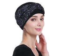Alnorm Copricapo chemio, cappello in viscosa da donna, sciarpa avvolgente turbante per donna