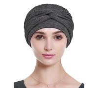 Alnorm Copricapo chemio, cappello in viscosa da donna, sciarpa avvolgente turbante per donna, One Size