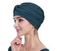 Alnorm Copricapo chemio, cappello in viscosa da donna, sciarpa avvolgente turbante per donna, One Size