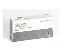 SOLUZIONE OFTALMICA LUBRIFICANTE A BASE DI ACIDO IALURONICOSALE SODICO CROSS LINKATO 0,20% ALOCROSS 15 OFTIOLI 0,35 ML
