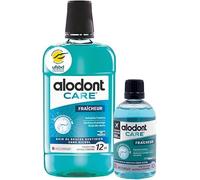 ALODONT Care Freshness | Collutorio senza alcol | Alito fresco a lunga durata e igiene orale quotidiana | Confezione doppia 500 ml + 100 ml formato viaggio | 600 ml