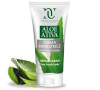 ALOE ACTIVE CREMA RIPARATRICE | Crema Corpo ultra-idratante e nutriente con Aloe vera | Crema Aloe Viso, Mani, Corpo ideale per pelle screpolata e come Doposole | Natur Unique - 150 ml