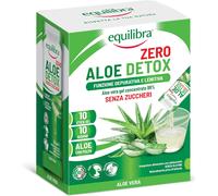 Aloe Detox Zero, Aloe Vera Gel Concentrato 99%, 10 Stick Da 30 Ml, Filiera 100%