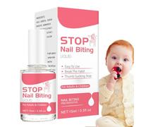 Aloe-free Biting Stop Bitter Taste Control Solution Bite Prevention 0.5 Fl Oz Thumb Sucking Care Liquid | For Kids And Adults Anti Care Tested G