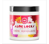 Aloe Locks | Crema meravigliosa | Cura dei capelli | Idrata e nutre in profondità | Stimola la crescita & rafforza la fibra capillare | Hibiscus, Ricino, Aloe Vera Bio | Made in France | 250 ml