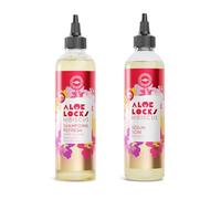 ALOÉ LOCKS | Kit Detersione e Trattamento all’Ibisco | Shampoo Refresh 250 ml + Siero all’Ibisco 250 ml | Locks, Trecce e Acconciature Protettive | Idratazione Duratura, Riparazione e Crescita