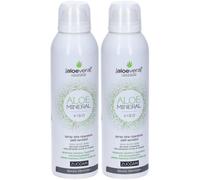 Aloe Mineral Spray Viso Senza Profumo 2x150 ml