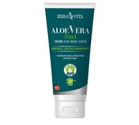 Erba Vita Crema Aloe Vera 3 in 1 Bio AIAB con Bava di Lumaca 200 ml