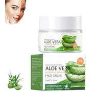 Aloe Vera Crema Idratante Viso, Crema Riparatrice all'Aloe Vera, Cream Idratante Multiazione