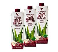 Aloe Vera Forever Living, gel al nettare di aloe e bacche, 3 x 1 l