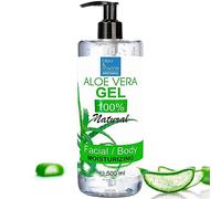 Aloe Vera Gel 100% Natural Gel Aloe Vera Puro 500 ml Sollievo Crema Doposole Rasatura Crema Post Depilazione Idratante Viso Corpo Gel Aloe Vera Capelli, Canarie