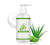 Aloe Vera Gel Bio - Aloe Vera Gel - Aloe Vera After Sun Viso & Corpo - Idratante & Lenitivo - Aloevera Gel Pur for Sunburn Repair - Summer Essentials