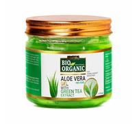Aloe Vera Gel di Aloe Vera Bio per Pelle e Capelli 175 ml Indo Valley