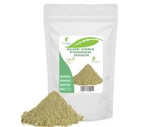 Aloe Vera in polvere - 200 gr - Maschere viso fai da te, maschere corpo, maschere capelli, favorisce la crescita dei capelli, idratanti, idratanti, naturali e senza sostanze chimiche