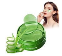 Aloe Vera Maschera Occhi, 30 Paia Patch, Trattamento per Sotto Borse, Cerchi Oscuri, Occhi Puffy, Linee sottili, Anti-Aging e Anti-Rughe (verde)
