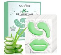 Aloe Vera Maschera Occhi e Lip Masks,Collagene Patch Occhi