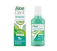 AloeDent Dentifricio probiotico senza fluoro 75 ml e collutorio probiotico 250 ml - Microbioma orale bilanciato collutorio naturale