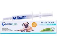 Aloeplus Cani Pasta Orale 15ml - Alimento Complementare Energetico, Disintossicante con Aloe Arborescens BIO, Rafforza Le Naturali Difese di Cani Anziani e Cuccioli, Contro Alitosi e Infiammazioni