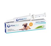 Aloeplus Cani Pasta Orale 15ml - Alimento Complementare Energetico, Disintossicante con Aloe Arborescens BIO, Rafforza Le Naturali Difese di Cani Anziani e Cuccioli, Contro Alitosi e Infiammazioni