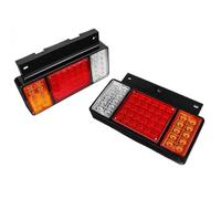 ALOEU Fanale Posteriore Auto per Isuzu rimorchio Camion 12V, 24V 2 PCS, Luci Posteriori Lampada Posteriore Montaggio,24V