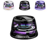 ALOEU G200 Speaker, Bluetooth Magnetico Mini Speaker, Multifunzionale con Luci RGB, Nero
