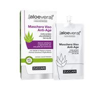 AloeVera2 Maschera Viso Anti Age Zuccari 4 Sacchetti da 20ml