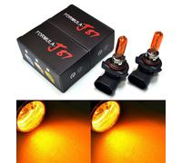 Rally 9005 HB3 100W Arancione Ambra Due Lampadine Testa Luce Diurne Ricambio OE
