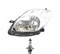 Alogena Faro Anteriore Sinistra H4 per Toyota Yaris Incl. Lampade