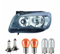 Alogena Faro Fanali Anteriori Destra H7/H7 per BMW X1 Compreso Lampade