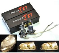 Alogena H3 55W 3800K Azione Due Lampadine Testa Luce Basso Fascio Ricambio Moto